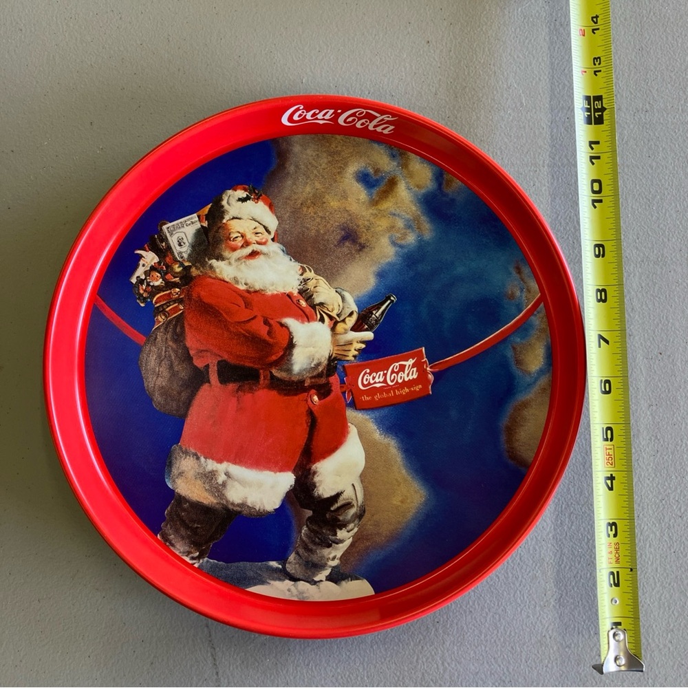 Coca-Cola Santa Claus Decorative Tray